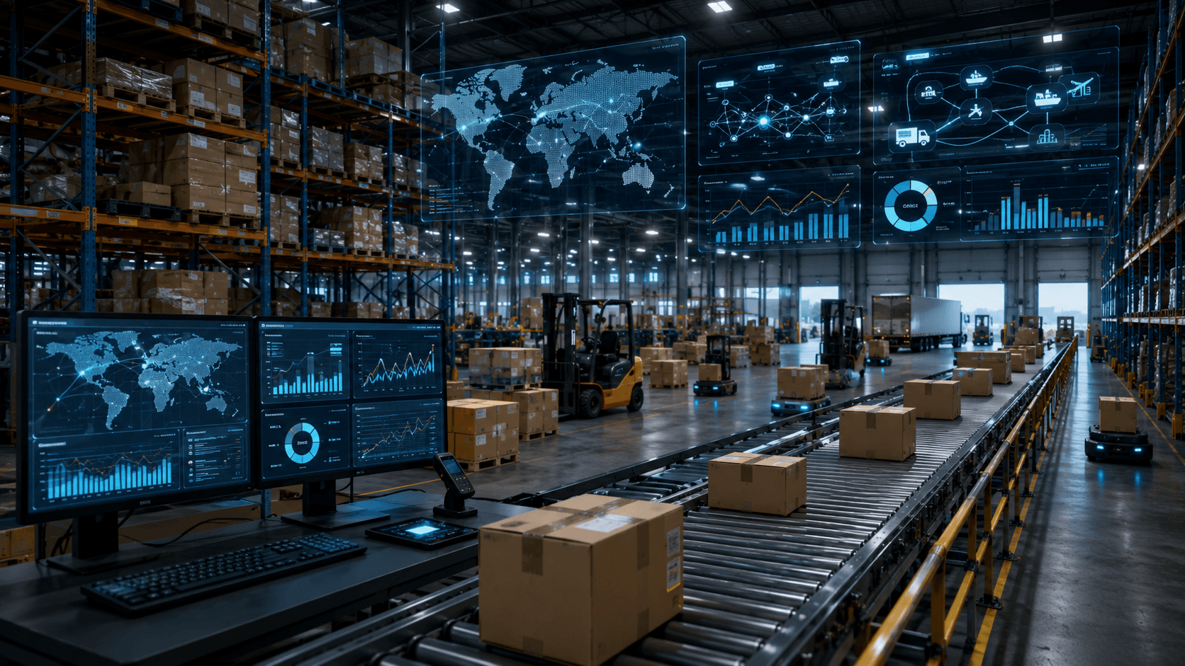 Warehouse and supply chain intelligence operations