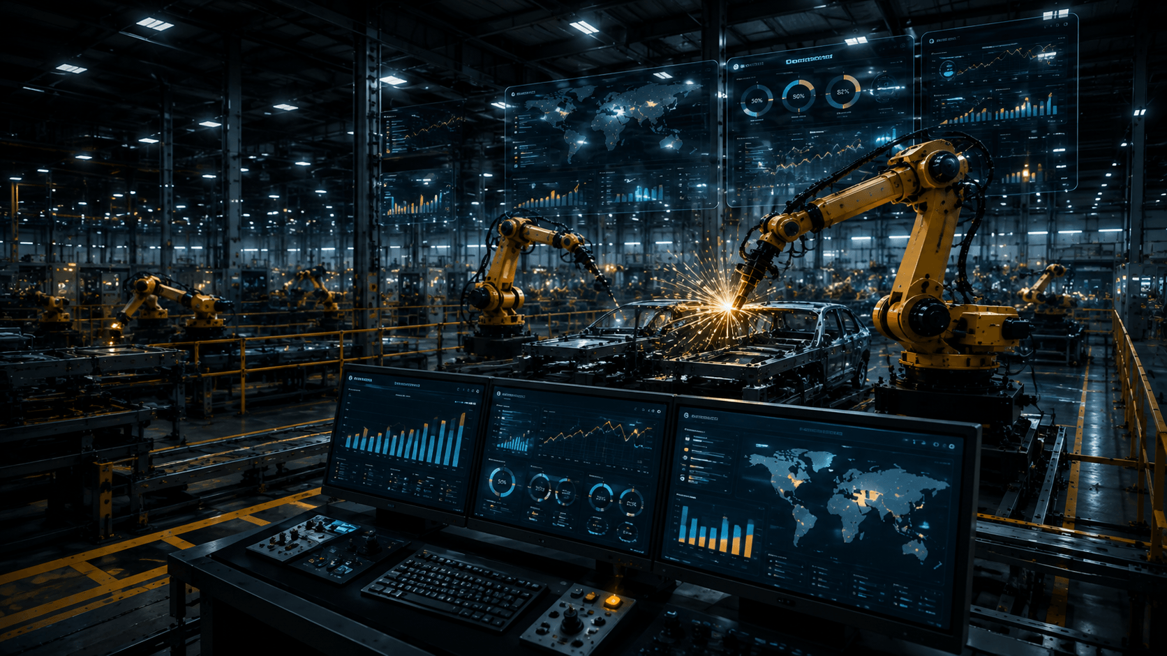SBCMI industrial operations environment with integrated digital analytics